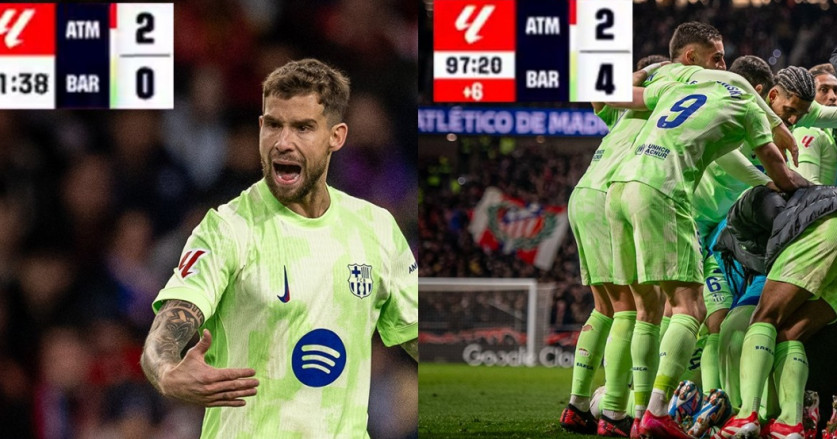 Menit 70 Barcelona Ketinggalan Dua Gol, Hasil Akhir Menang 4-2