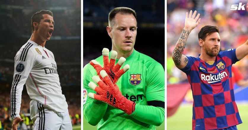 Marc-Andre ter Stegen Ungkap Pilihan Antara Lionel Messi dan Cristiano Ronaldo