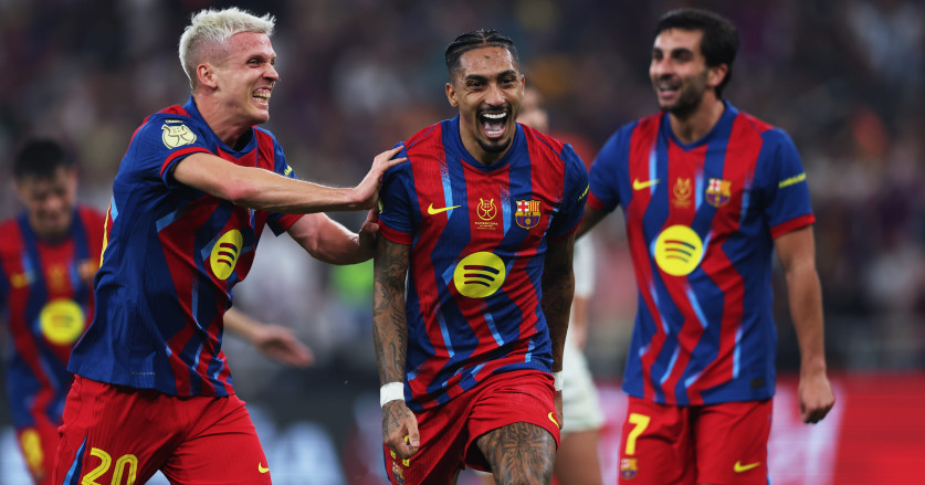 Barcelona Pertahankan Gelar Supercup Spanyol Usai Kalahkan Real Madrid