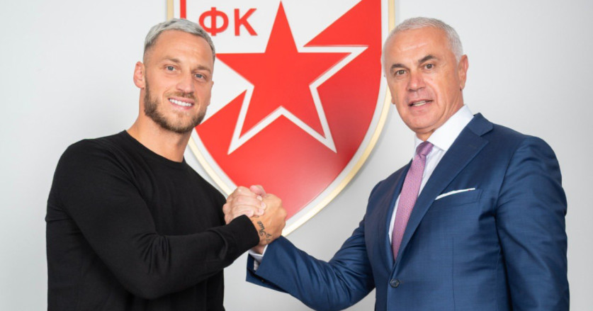 Marko Arnautovic Resmi Bergabung dengan Red Star Belgrade