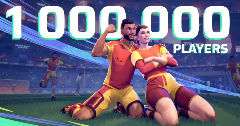 Game Sepak Bola Baru Raih 1 Juta Pemain di Hari Pertama Peluncuran