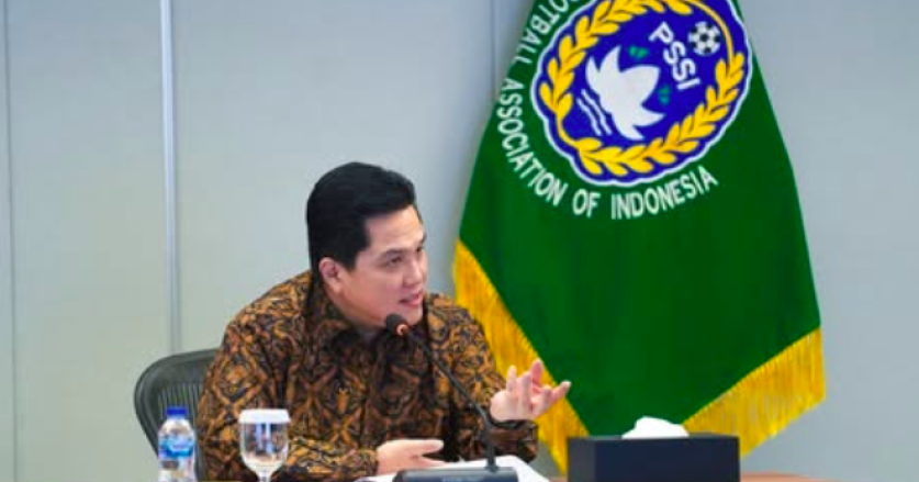 Kata Erick Thohir Soal 27 Pemain Timnas Pilihan Kluivert