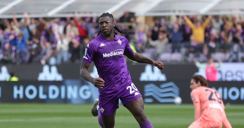 Moise Kean Bersinar dalam Kemenangan Fiorentina 