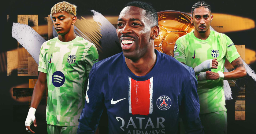 Perbandingan Statistik Mo Salah, Lamine Yamal, Raphinha, dan Ousmane Dembele Musim Ini