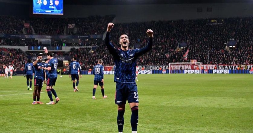 Arsenal Menang Telak, Napoli Ditahan Imbang di Liga Champions